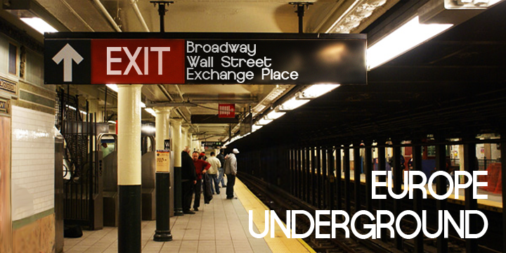 Europe Underground font