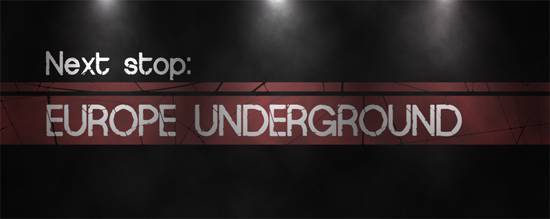 Europe Underground Worn font
