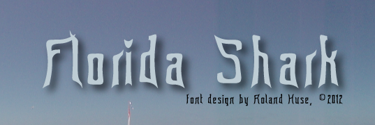 Florida Shark font