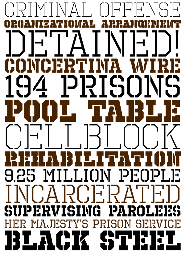 Octin Prison font