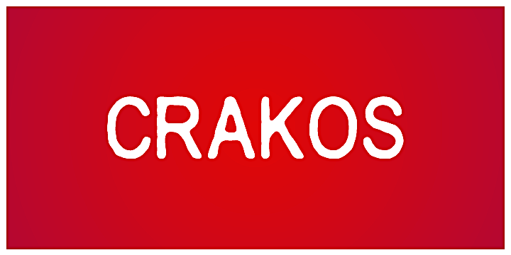 Crakos font