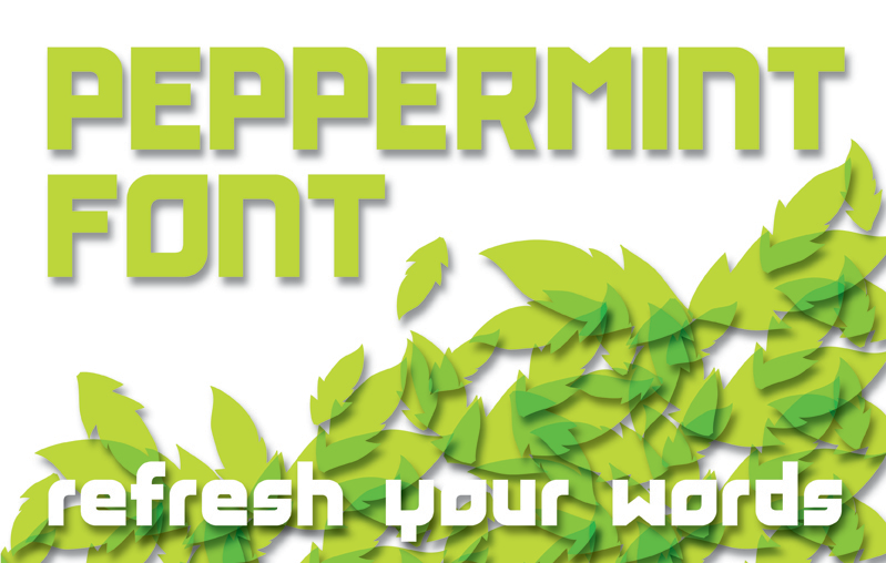 Peppermint font