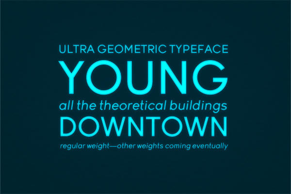 Young font