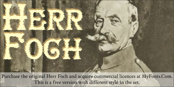 HerrFoch font