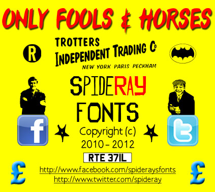 Only Fools & Horses font