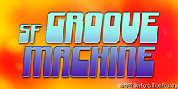 SF Groove Machine font