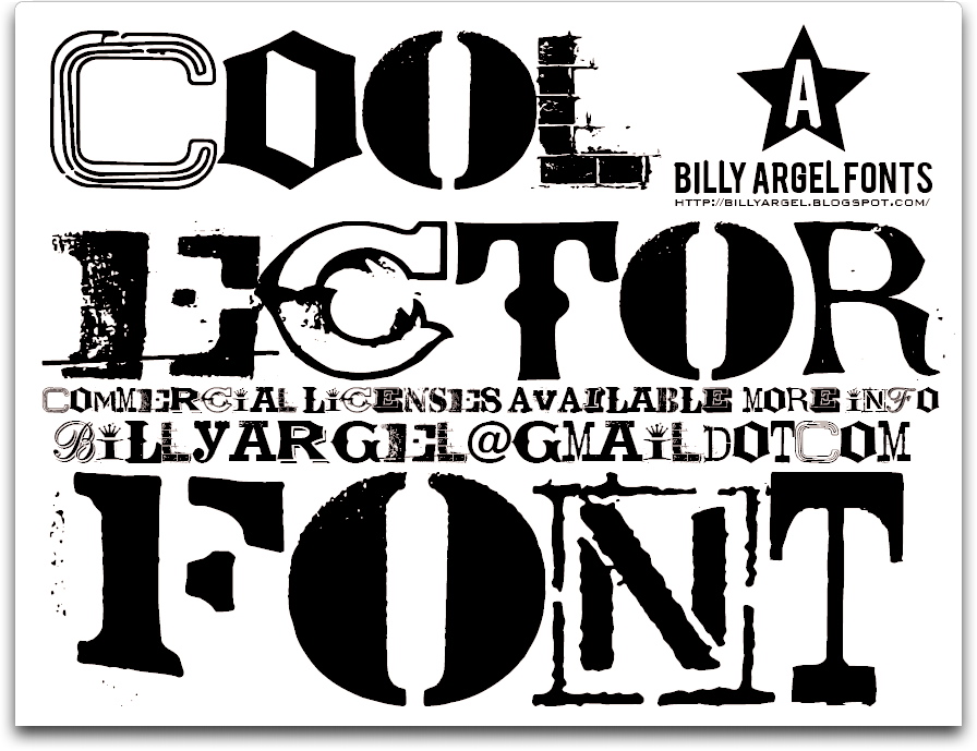 Coolector font