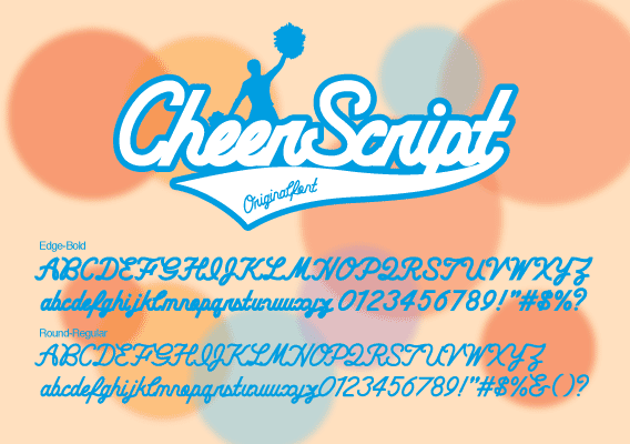CheerScript font