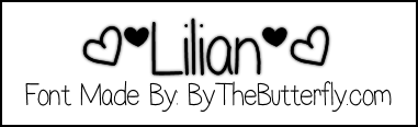 []Lilian][ font