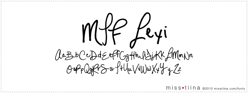 MTF Lexi font