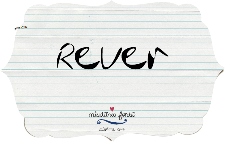 MTF Rever font