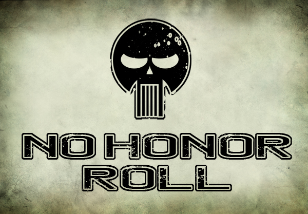 No Honor Roll font