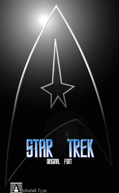 Star Trek future font