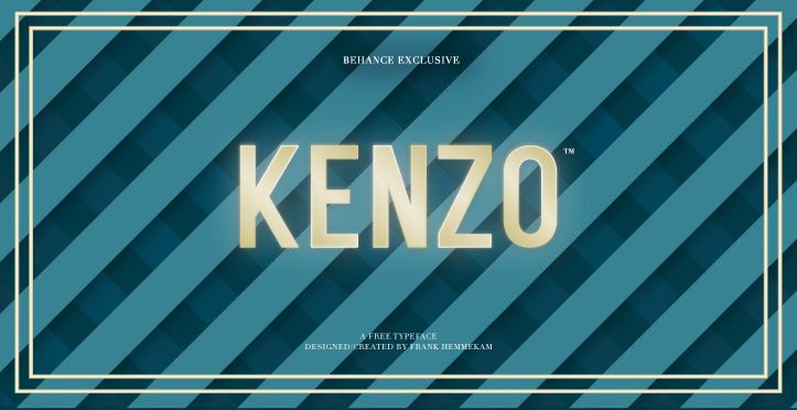 Kenzo font