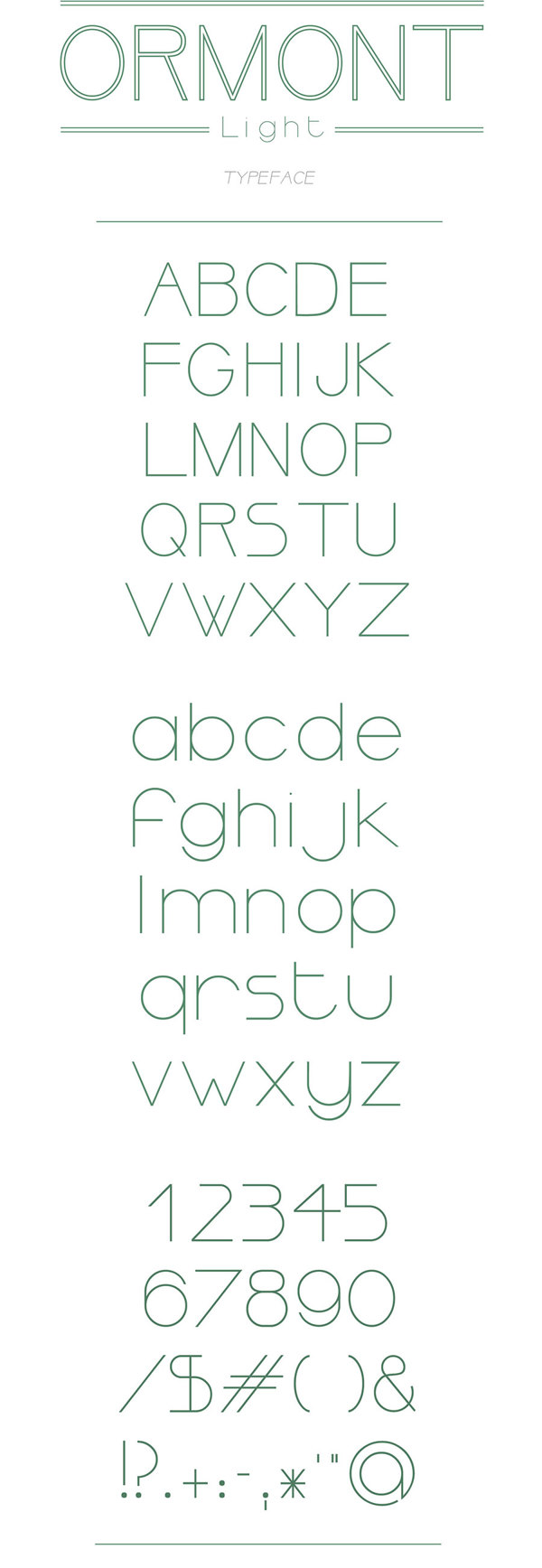 Ormont Light font