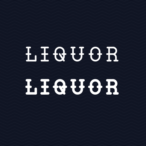 Liquor font