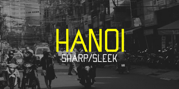 Hanoi font