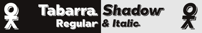 Tabarra Shadow font