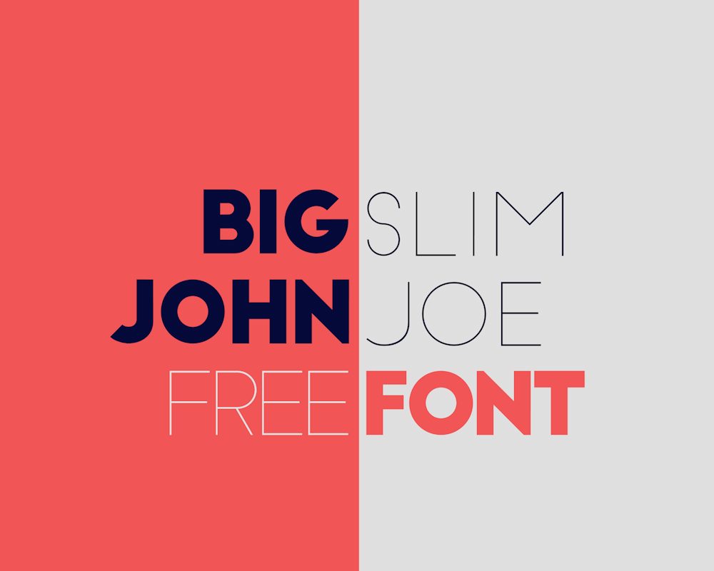 BigJohn font
