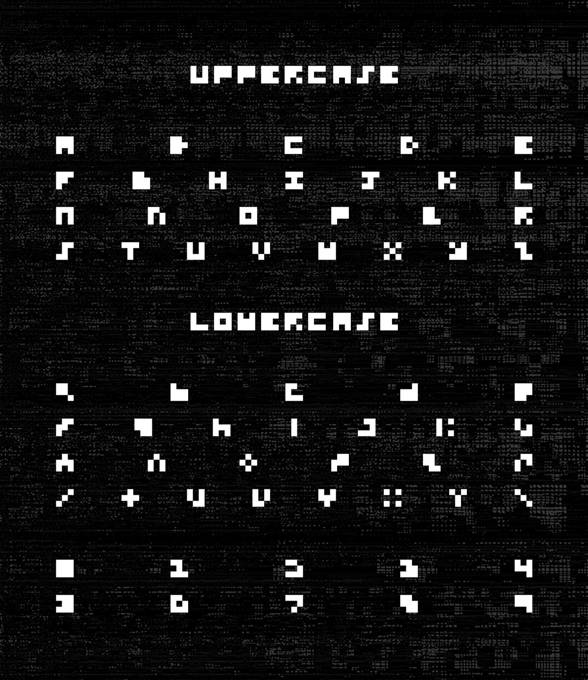 Dead Pixels 5×5 Regular font