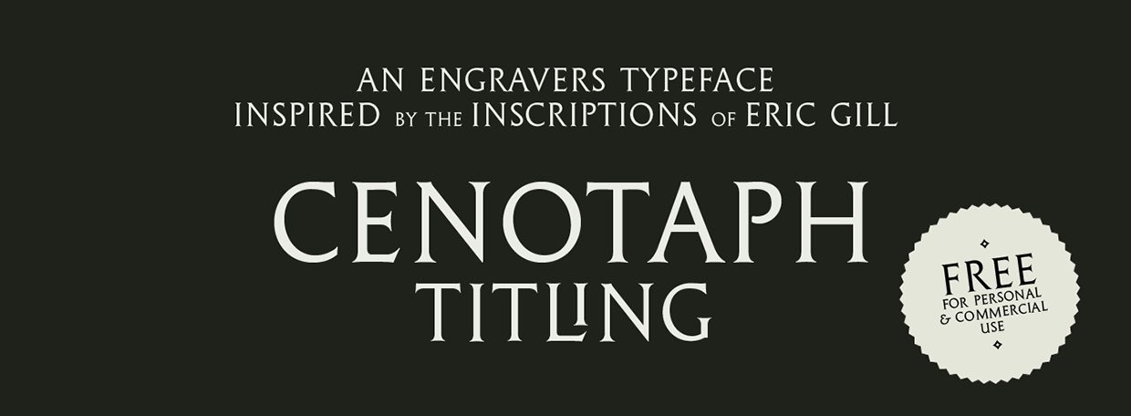 Cenotaph Titling font