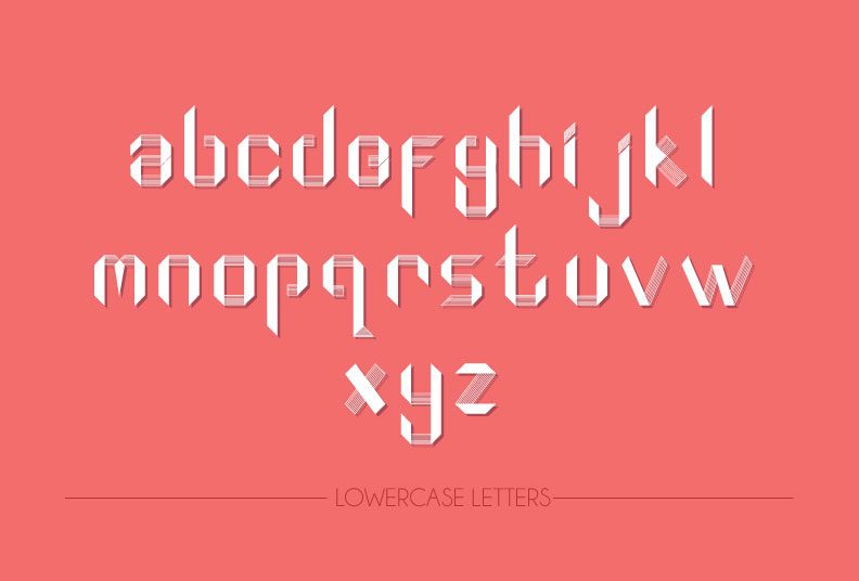 Rodriguez_Geometric Paper font