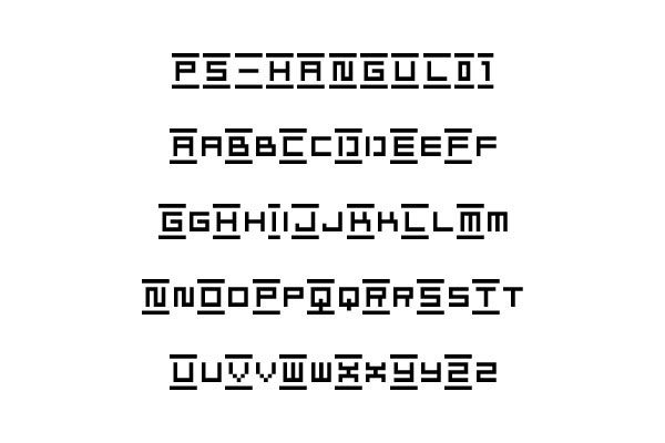 ps-hangul01 Regular font