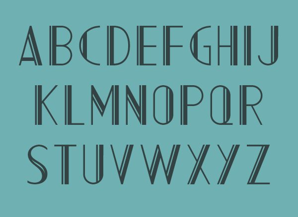AC Mountain Inverted font