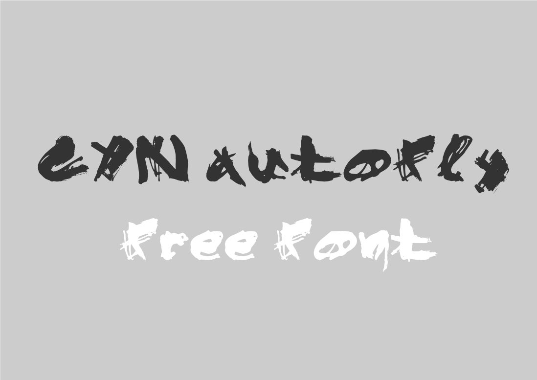CYN_autofly font