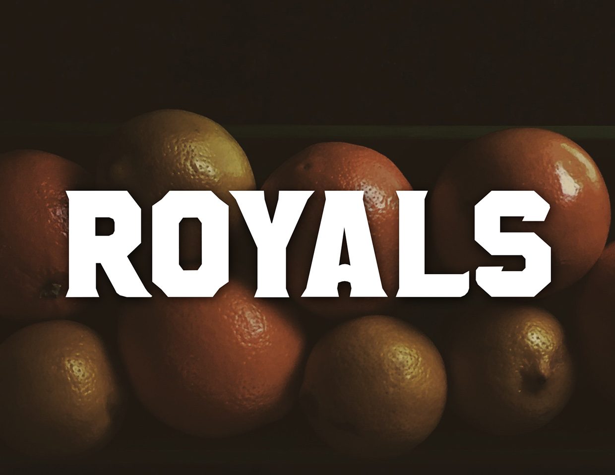 Royals Rush Italic font