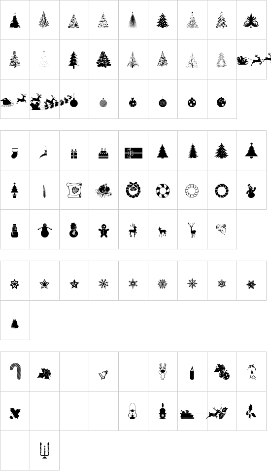 Xmas TFB Christmas font