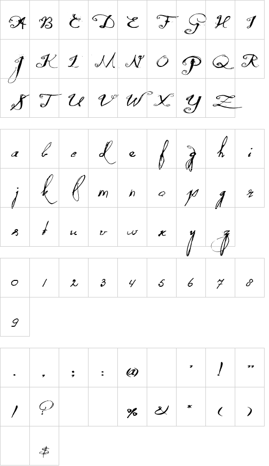 Quilted Butterfly font