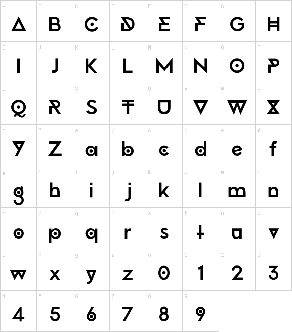 Atami Display font