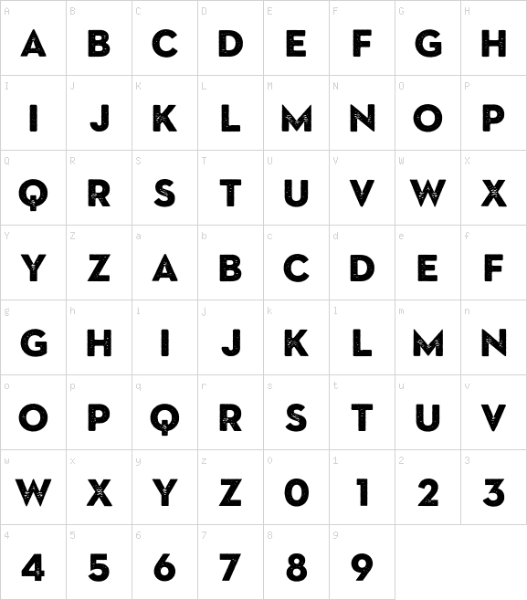 SonderSans BlackRough font
