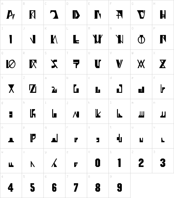 07 GHOST Zaiphon font