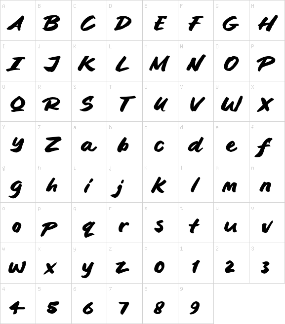 Blankit font