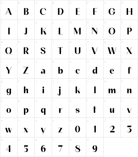 BTSuave Bold font