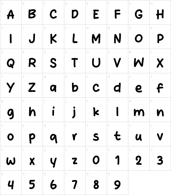 Cheflat font