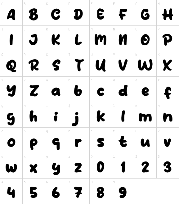 Clap Hand font