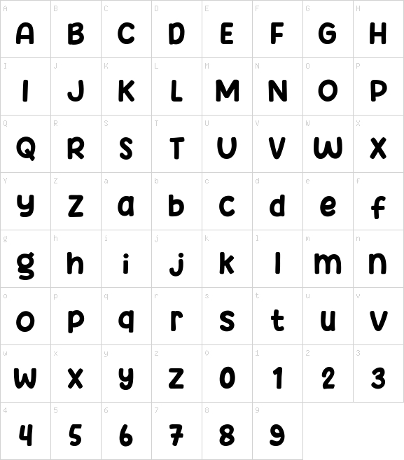 Comic Story font