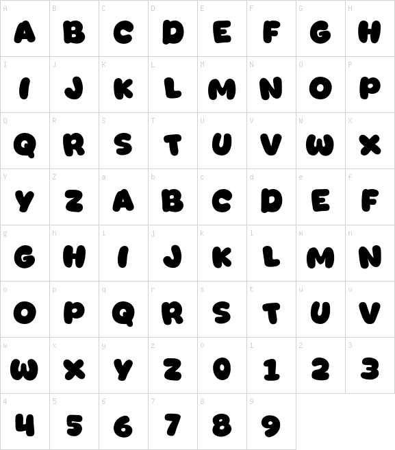 Dongding font