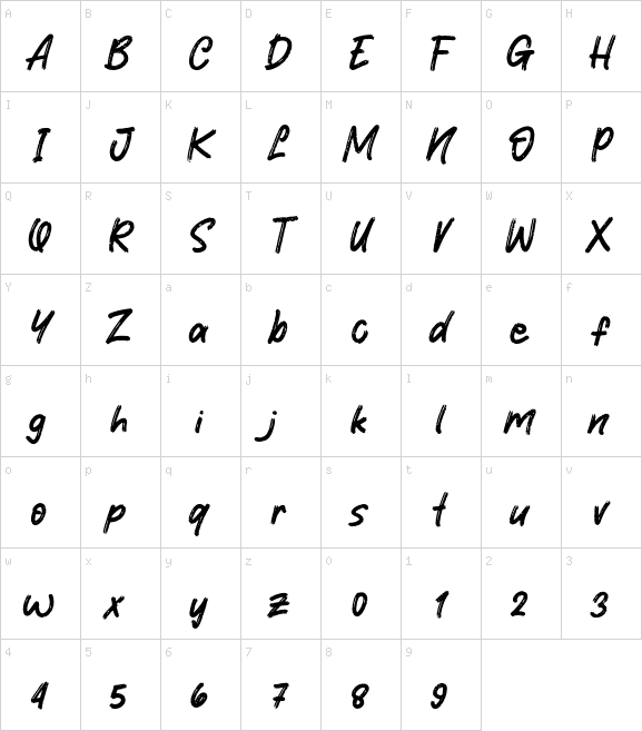 Hey March font