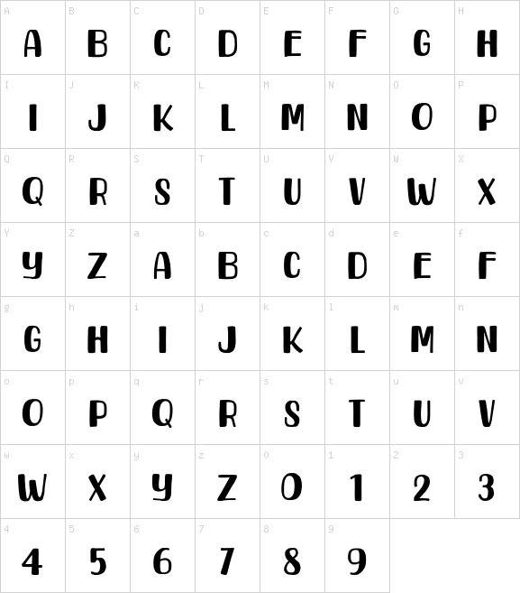 Howdy Friend font