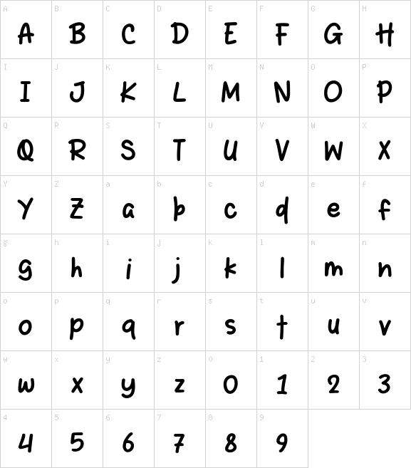 Idealy font