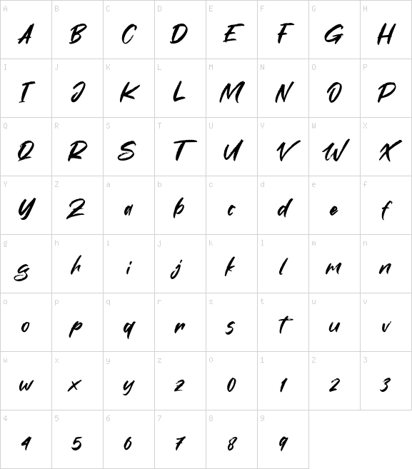 Makcex font