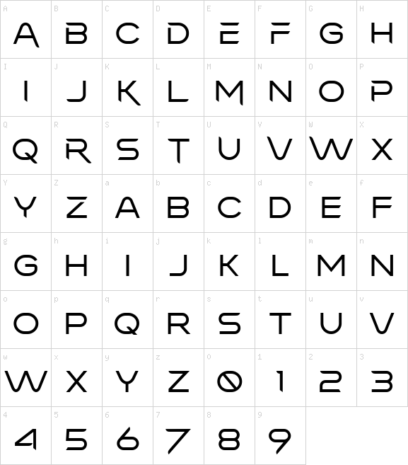 Micker font