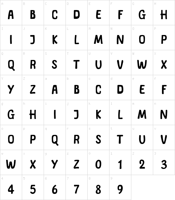 Playgram font