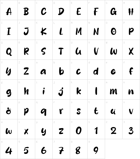 Ponari font