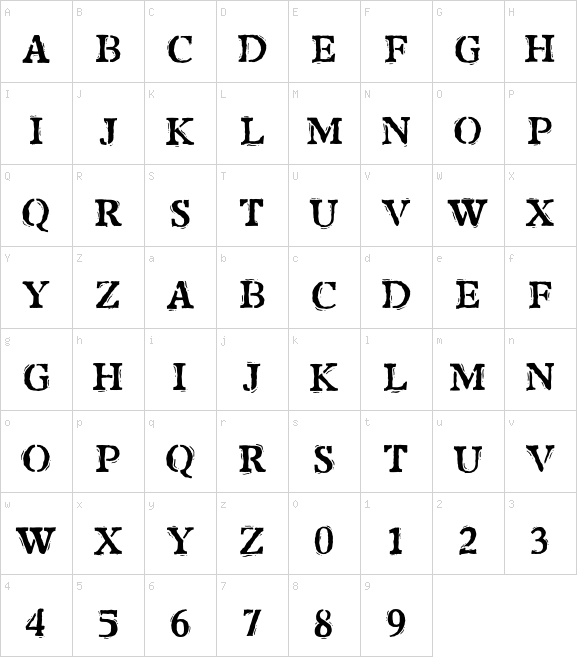 Showthat font