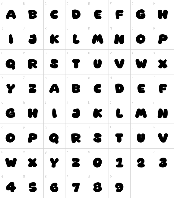 Showtoon font